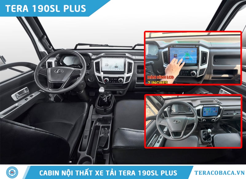 Cabin nội thất xe tải Tera 190SL plus