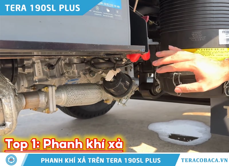 Hệ thống phanh khí xả xe tải Tera 190SL plus