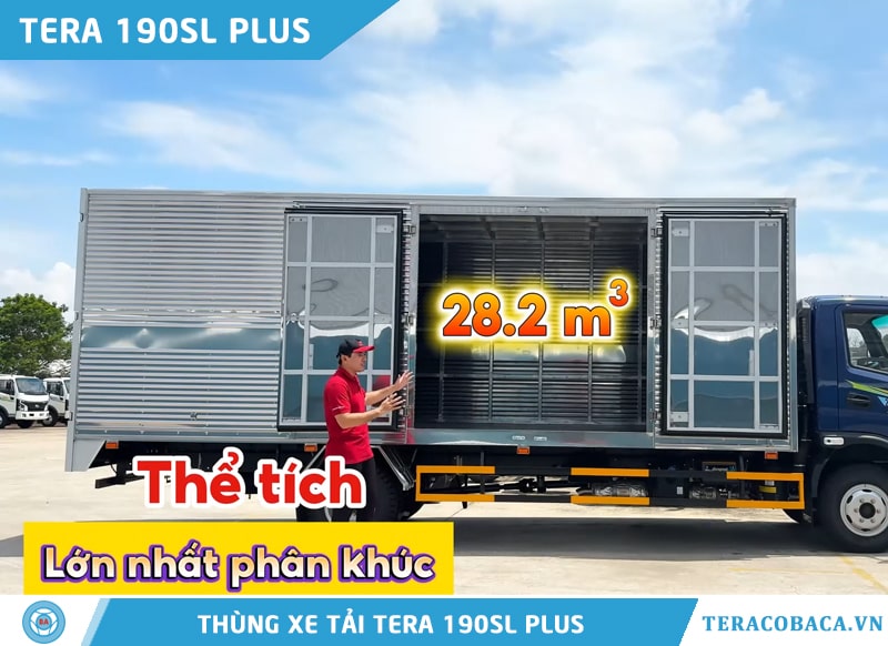 Thùng xe tải Tera 190SL Plus