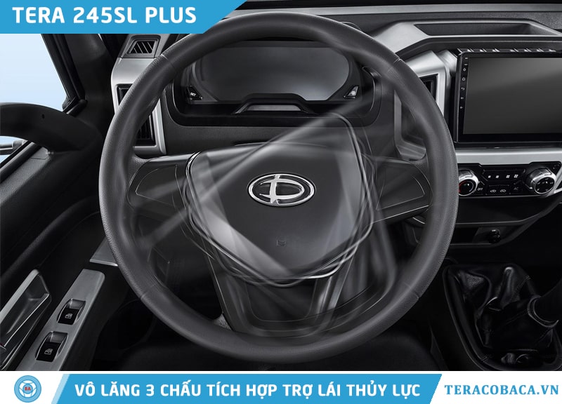 Vô lăng 3 chấu Tera 245SL Plus