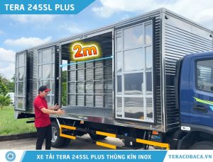 Xe tải Tera 245SL Plus thùng kín inox