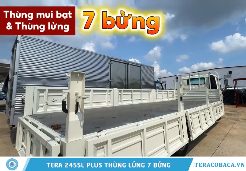 Xe tải Tera 245SL Plus thùng lửng