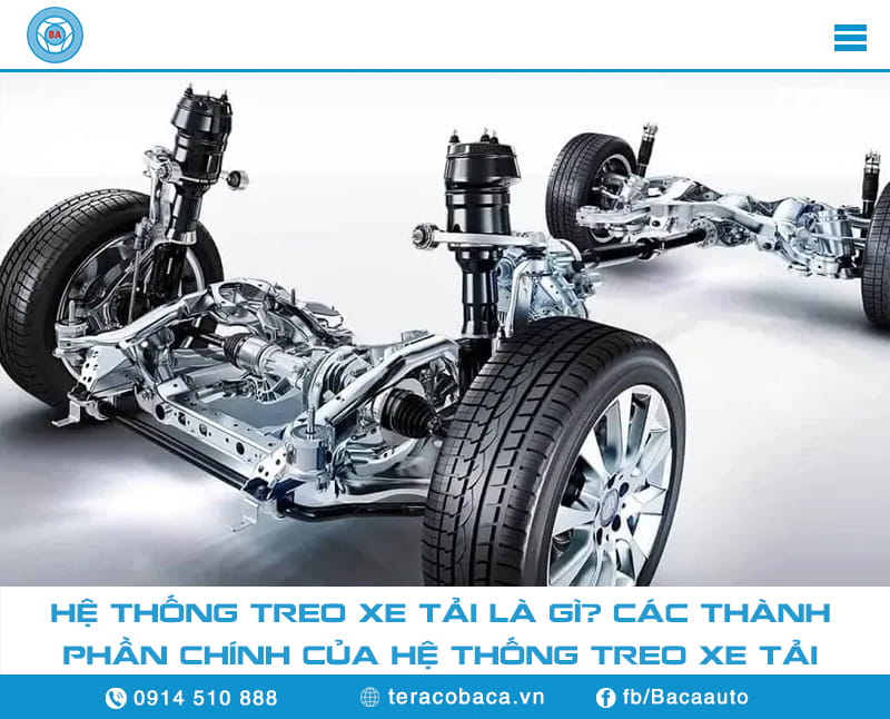 Hệ thống treo xe tải là gì